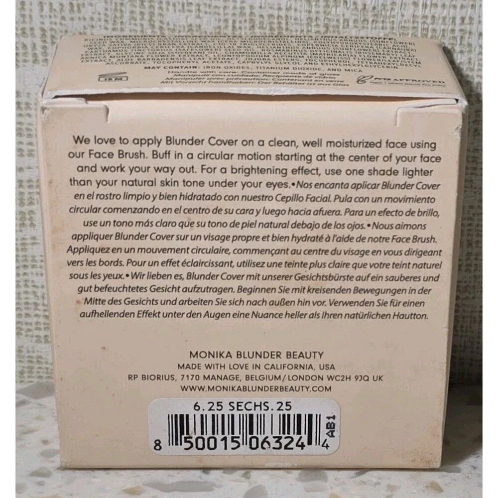 Monika Blunder Blunder Cover All-in-One Concealer Foundation 6.25 SECHS.25 - NEW